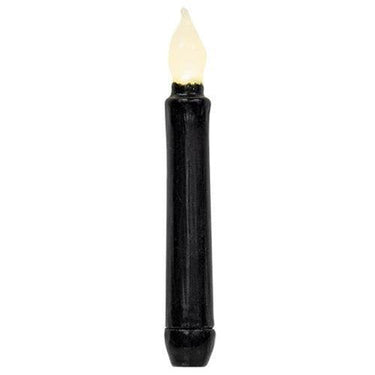 6 Black Gloss Timer Taper - The Fox Decor